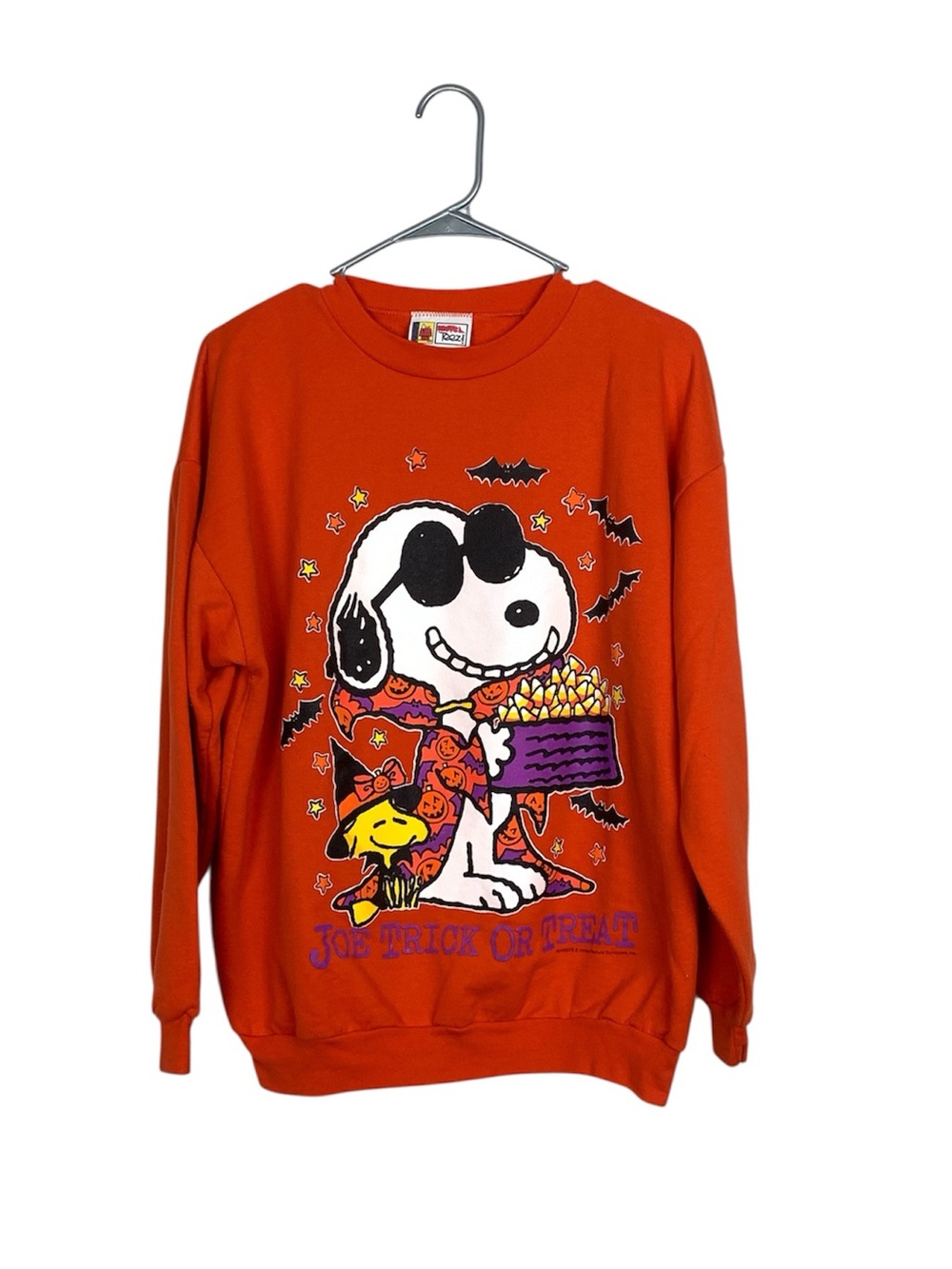 Vintage peanuts snoopy Halloween sweatshirt size large